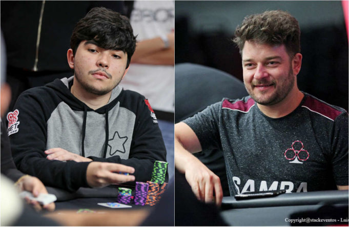 Leonardo Mattos e Fabiano Kovalski avançaram entre os demais maiores stacks no Main Event do WCOOP