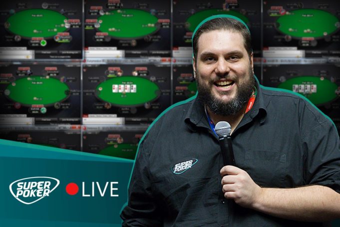 Victor Marques faz transmissão ao vivo no SuperPoker