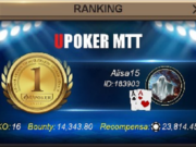 "Alisa15" cravou o High Roller PSKO realizado nessa terça-feira (8) na Liga Online H2 Brasil