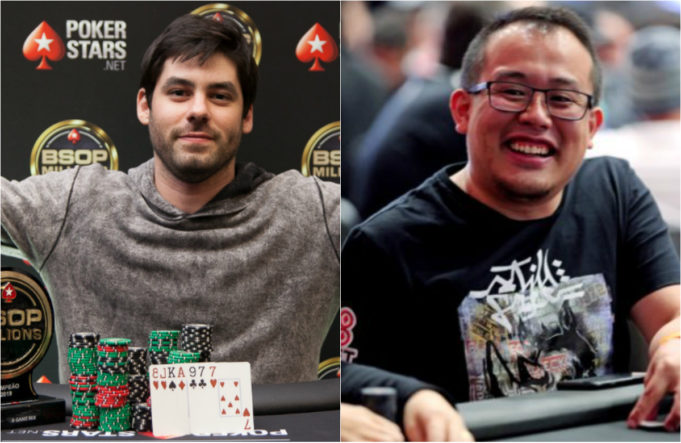 José da Costa Neto e Eduardo Mansho fizeram dobradinha no WCOOP