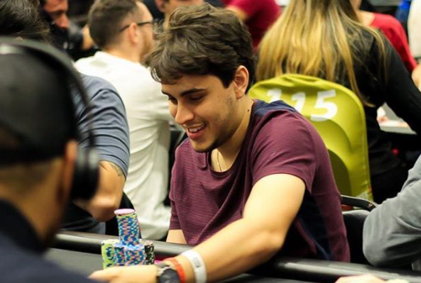 Guilherme Carmo fez bonito e saiu com o vice no WCOOP