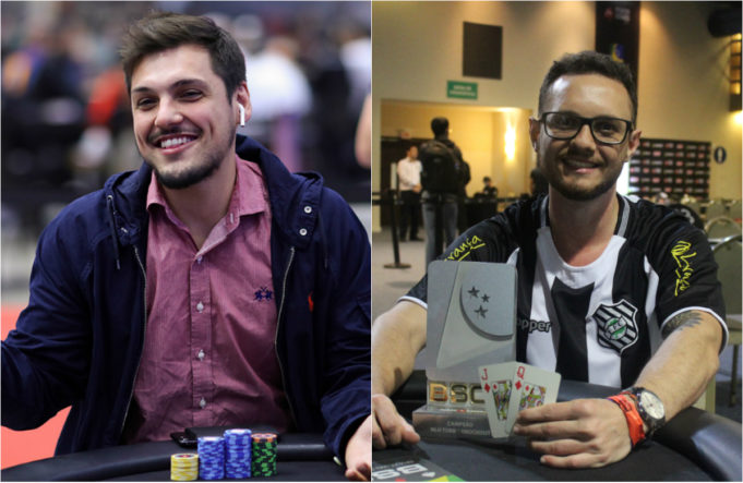 Thiago Grigoletti e Fellipe Drapichinski forraram nesta terça de WCOOP