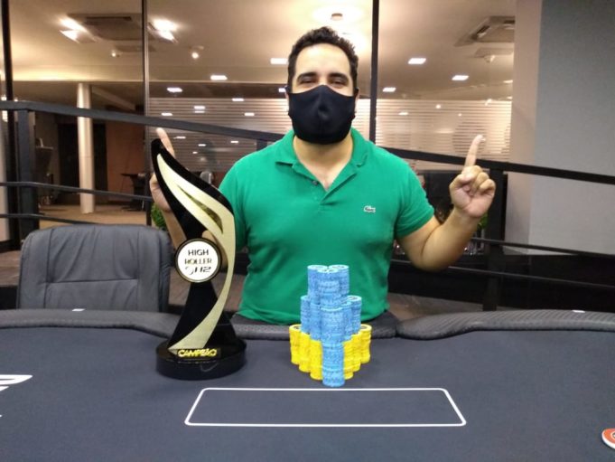 Thiago campeão High Roller H2 Club