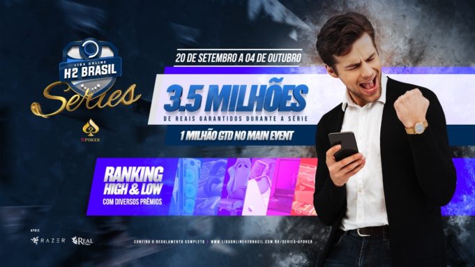 A Series UPoker entregou mais de R$ 40 mil em dois rankings