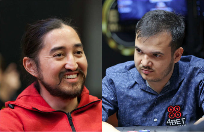 Rodrigo Seiji e Will Arruda foram eliminados em mãos iguais no Main Event do EPT Online