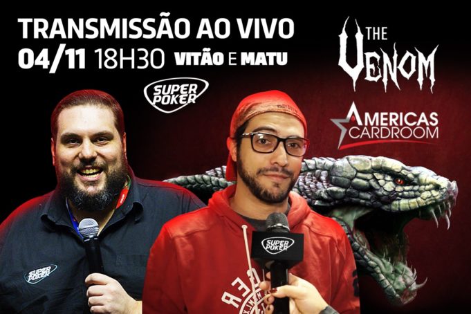 SuperPoker transmitirá decisão do The Venom no Americas Cardroom