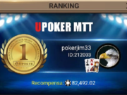 "pokerjim33" alcançou o topo do pódio do Sunday Special