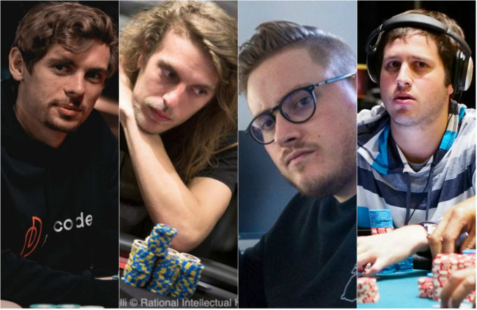 Fedor Holz, Bert Stevens, Jaime Staples e Darren Rabinowitz opinaram