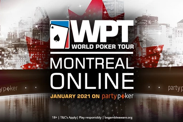 WPT Montreal Online tomará as mesas do partypoker em janeiro