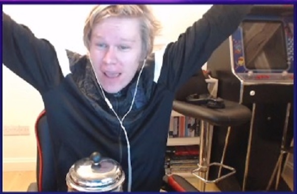 Spraggy comemorou após completar o período de 24 horas