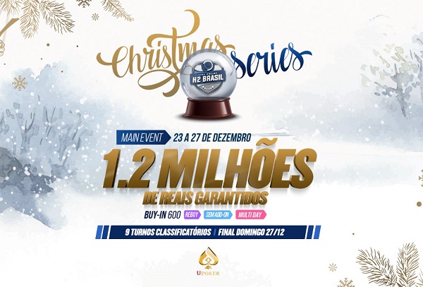 Christmas Series terá um Main Event milionário na Liga Online H2 Brasil