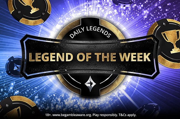 Legends of The Week é a novidade do partypoker para incrementar os Daily Legends