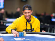 Neymar voltou a fazer bonito no PokerStars, caindo apenas no heads-up