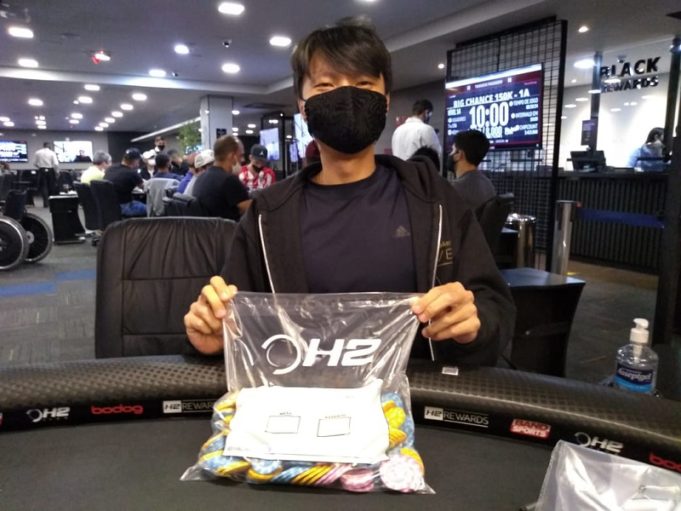 Norson Saho avançou como chip leader no Dia 1A