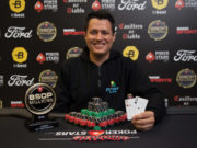 Victor Andreoletti foi campeão de um dos torneios paralelos do BSOP