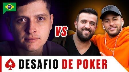 Streamer teve aula com Akkari e enfrentou Neymar no PokerStars