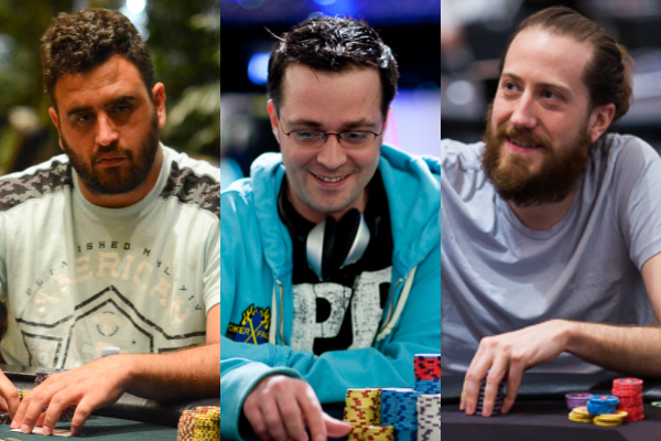 Robert Mizrachi, Kevin Saul e Steve O'Dwyer fizeram belas leituras