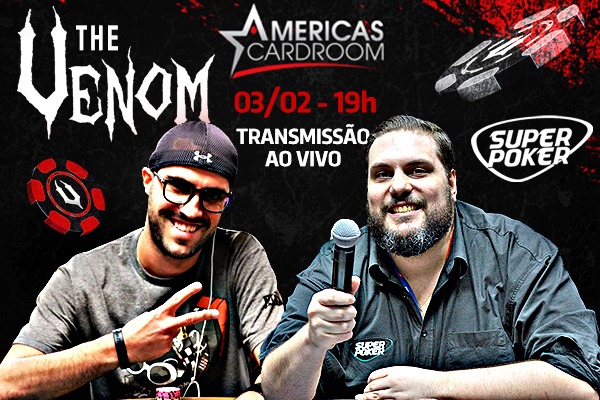 Decisão do The Venom terá transmissão ao vivo com Vitão e Matu