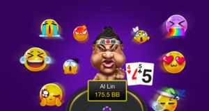 PokerBROS agora tem emojis nas mesas e marcação de stack por blinds