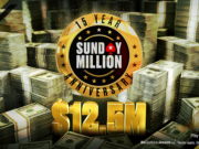 Sunday Million de Aniversário distribuirá forra milionária para o campeão