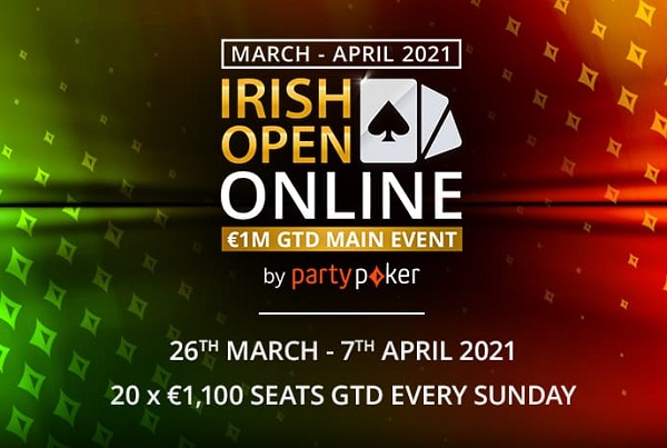 O Irish Open Online vai agitar as mesas do partypoker