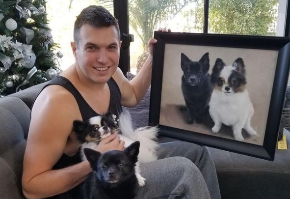 Doug Polk possui dois cachorros, que com certeza o acompanharão