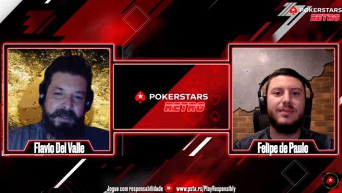 PokerStars Brasil lançou série Retrô com Felipe Phil e Flávio Del Valle