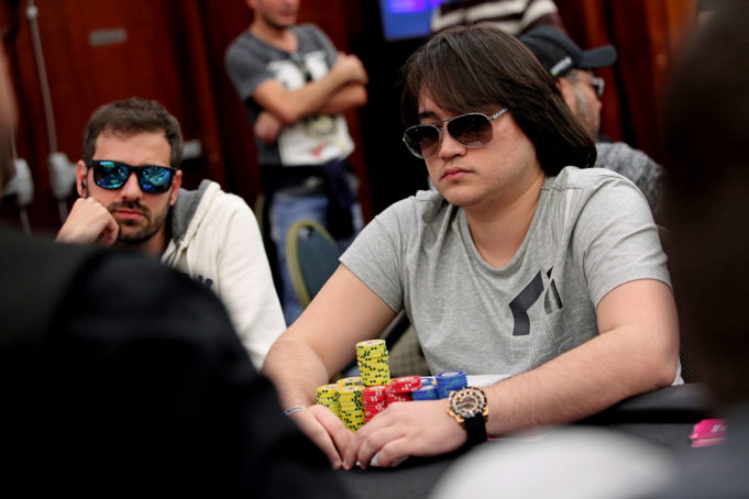 Dante Goya está entre os maiores stacks na mesa final