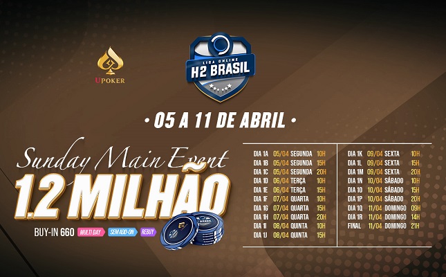 Sunday Main Event desta semana entregará sete dígitos em premiações