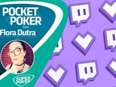 "O spot perfeito da comunidade feminina de poker na Twitch", por Flora Dutra