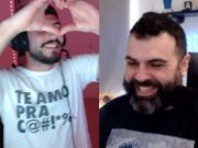 Olivio Gontijo e Jon Van Fleet criaram uma amizade inusitada na Twitch