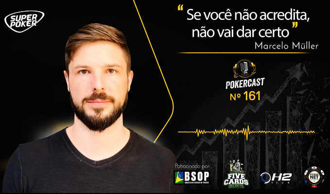 Marcelo Müller falou sobre estratégias e terapias no Pokercast 161