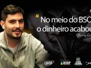 Olívio Gontijo passou por momentos difíceis no BSOP Millions de 2019