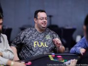 Geraldo Cesar conquistou o principal resultado brasileiro nesta sexta-feira na WSOPC Series