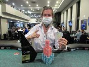 Paulo Goulart iniciou a mesa final como chip leader e foi campeão