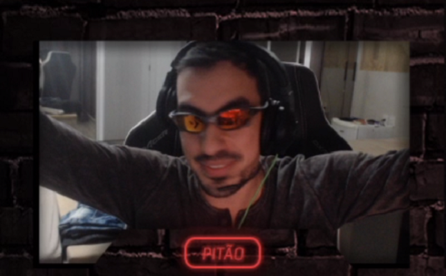 Peter Patrício foi campeão transmitindo ao vivo em seu canal da Twitch