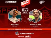 Live do SuperJogos será imperdível nesta quarta