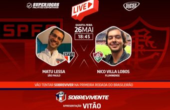 Live do SuperJogos será imperdível nesta quarta