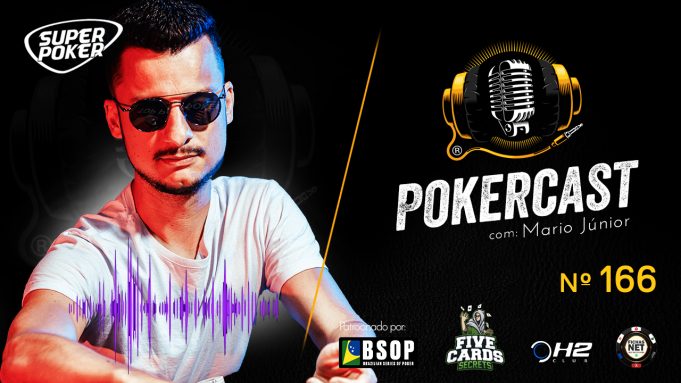 Mario Júnior é o convidado do 166º episódio do Pokercast