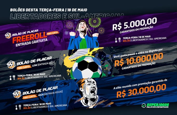 SuperJogos dará a forra em bolôes hoje