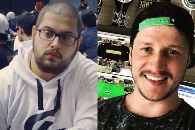 Yago Simplicio e Brener Vicente estão empilhando mesas finais na WSOPC Series