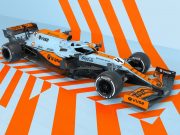 Carro da McLaren com pintura exclusiva para o GP de Mônaco será o primeiro da parceria com a Entain (Imagem: Divulgação)