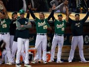 O Oakland Athletics, da MLB, estuda se mudar para Las Vegas (Foto: Jason O. Watson/Getty Images)