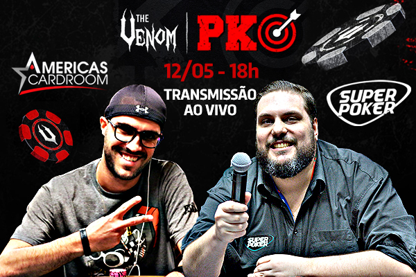 FT do The Venom PKO estará nas telas do SuperPoker nesta quarta (12)