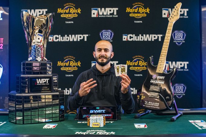 Brian Altman levou o terceiro título no circuito (Foto: WPT Tampa)