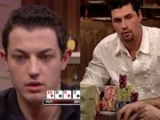 Tom Dwan e Brad Booth colocaram pressão com blefes em Phil Ivey