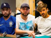 Rafael Reis, Vinicius Lima e Yuri Martins se classificaram no Dia 1Ado WPT Tampa