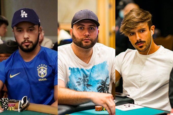 Rafael Reis, Vinicius Lima e Yuri Martins se classificaram no Dia 1Ado WPT Tampa