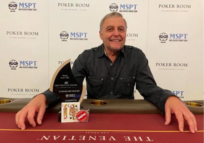 Harlen Miller seguiu a intuição e forrou uma nota em Las Vegas