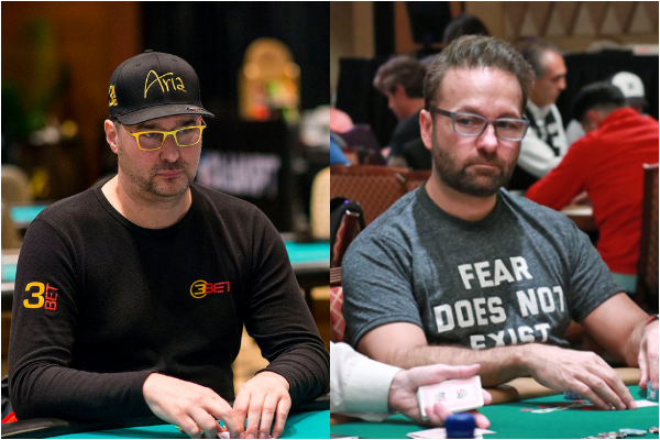 Phil Hellmuth e Daniel Negreanu se encontram novamente para o terceiro duelo